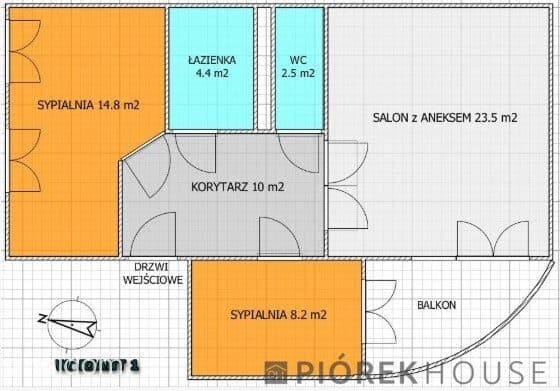 2-pokojowe mieszkanie w Ursusie - zdjęcie 14