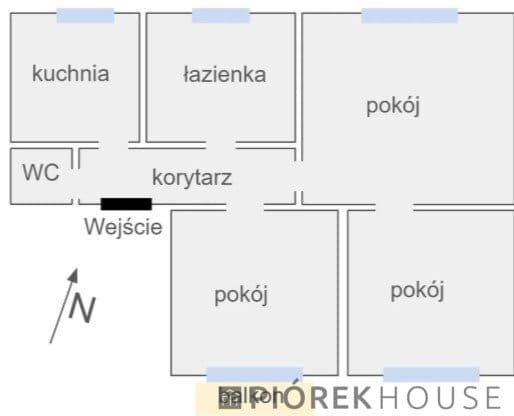3-pokojowe mieszkanie w Śródmieściu - zdjęcie 12