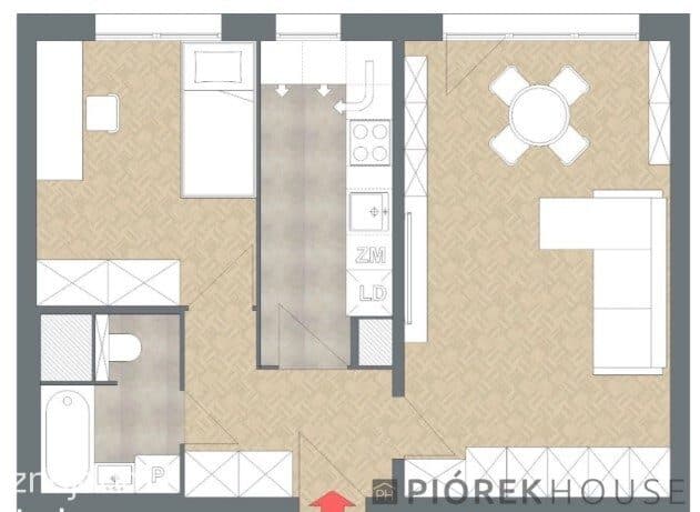 2-pokojowe mieszkanie na Bielanach - zdjęcie 17