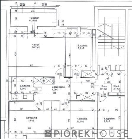 4-pokojowe mieszkanie na Mokotowie - zdjęcie 15