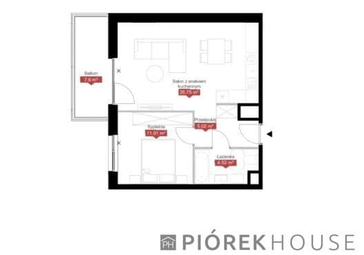 2-pokojowe mieszkanie na Mokotowie - zdjęcie 2