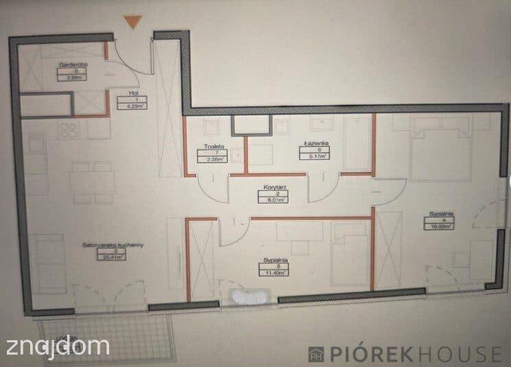 3-pokojowe mieszkanie na Mokotowie - zdjęcie 15