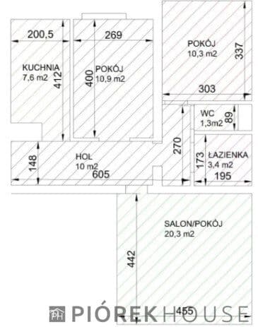 3-pokojowe mieszkanie na Mokotowie - zdjęcie 17