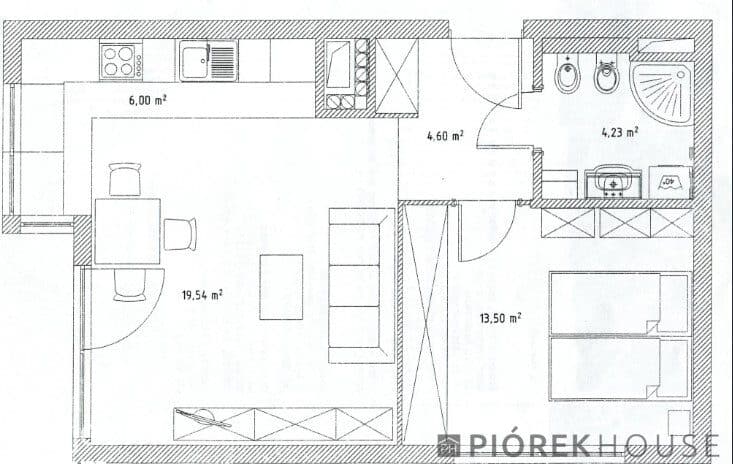 2-pokojowe mieszkanie w Markach - zdjęcie 19
