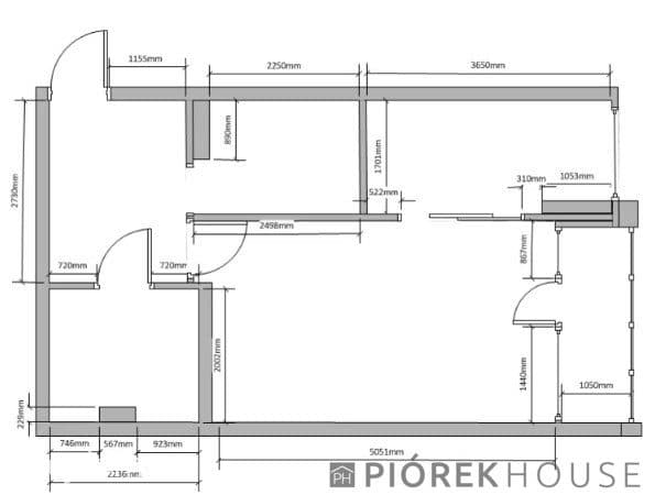 2-pokojowe mieszkanie w Śródmieściu - zdjęcie 14