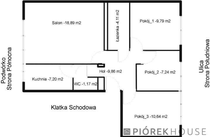 4-pokojowe mieszkanie na Pradze-Południe - zdjęcie 12