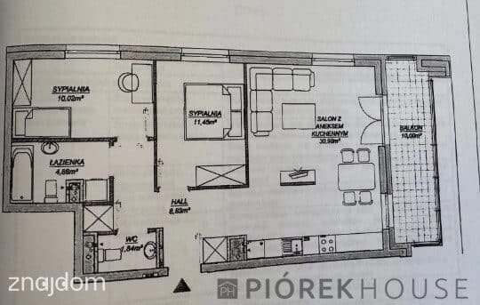 3-pokojowe mieszkanie na Bemowie - zdjęcie 17