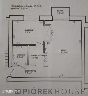2-pokojowe mieszkanie na Bielanach - zdjęcie 11
