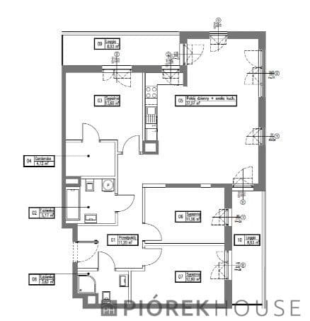 4-pokojowe mieszkanie w Wilanowie - zdjęcie 14