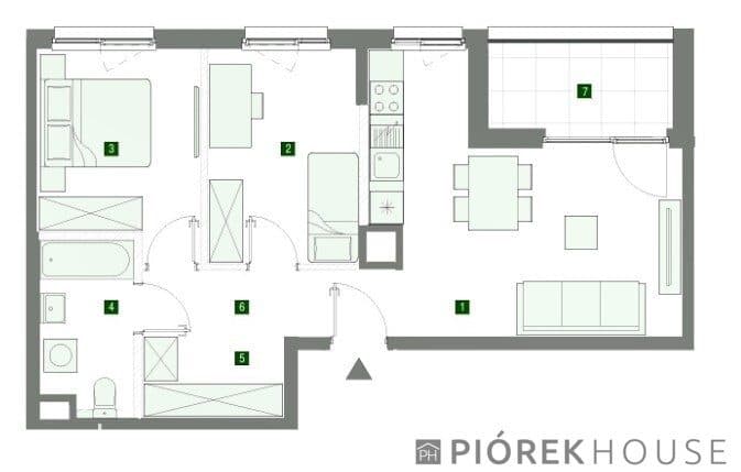 3-pokojowe mieszkanie w warszawskich Włochach - zdjęcie 15