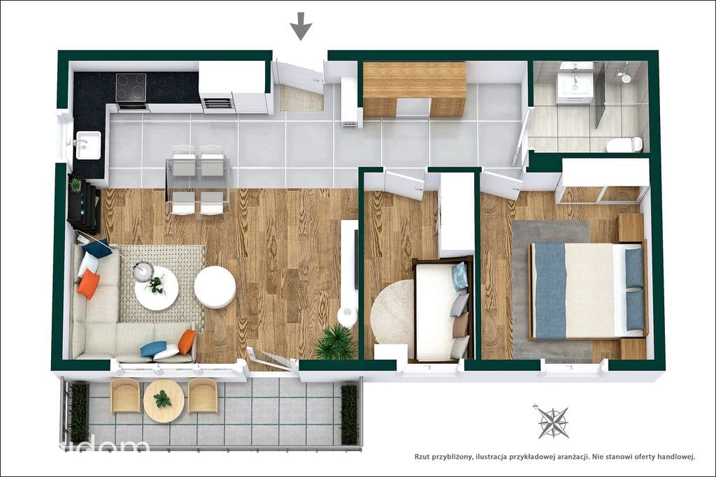 3 pokoje Targówek – balkon, piwnica, nowy prąd - zdjęcie 13