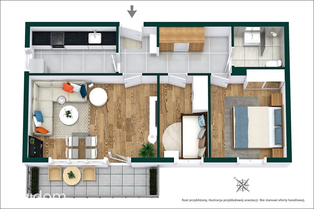3 pokoje Targówek – balkon, piwnica, nowy prąd - zdjęcie 11