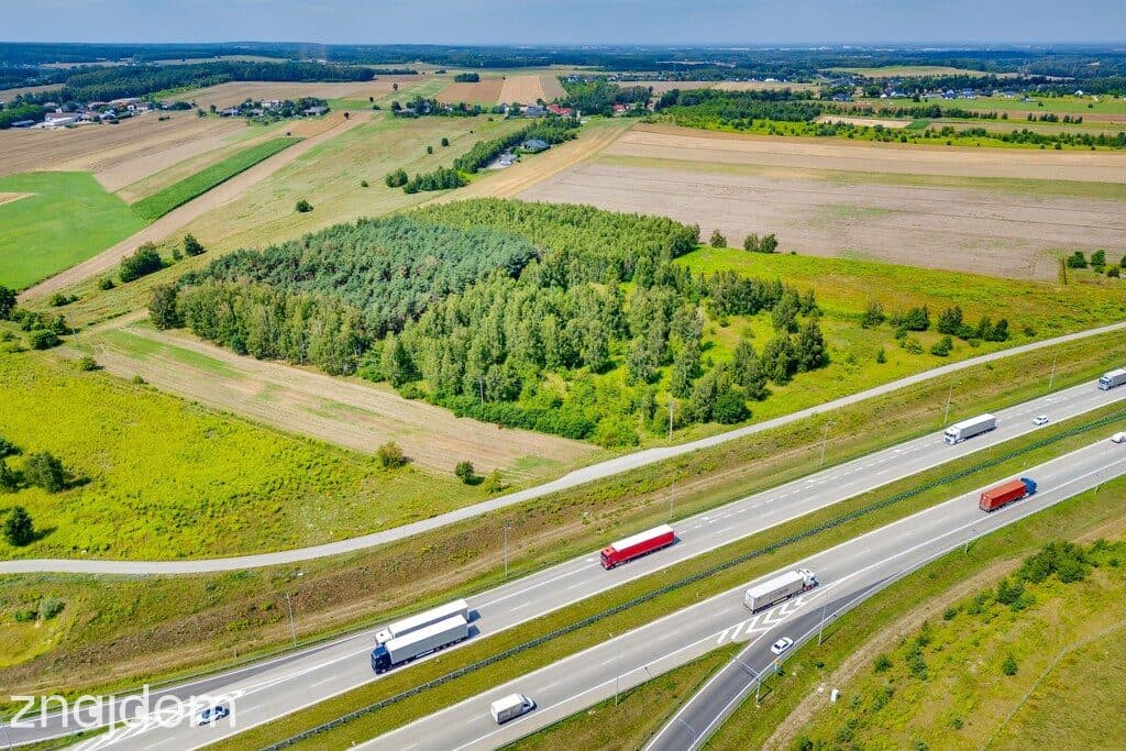 Działka usługowa przy samym zjeździe A1 - zdjęcie 5