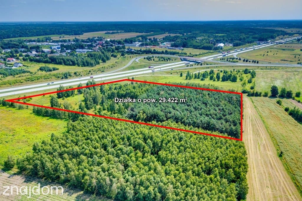 Działka usługowa przy samym zjeździe A1 - zdjęcie 12