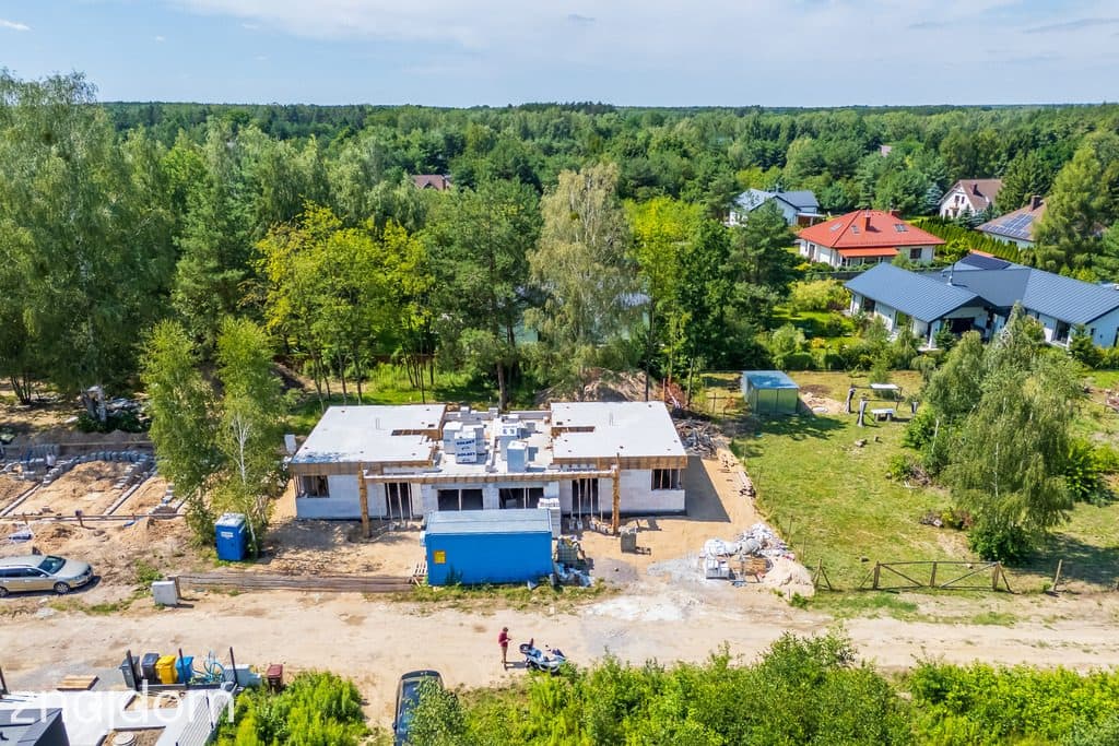 Bliźniak nieopodal Podkowy Leśnej - jakość i wys. parteru ponad 3m - zdjęcie 5