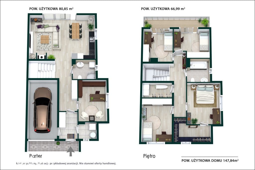 Cudny dom w stanie deweloperskim 147 m2 + 66 m2 poddasze gratis - zdjęcie 14