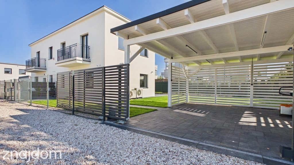 Bliźniak Klima Pompa ciepła Działka 332 m2
