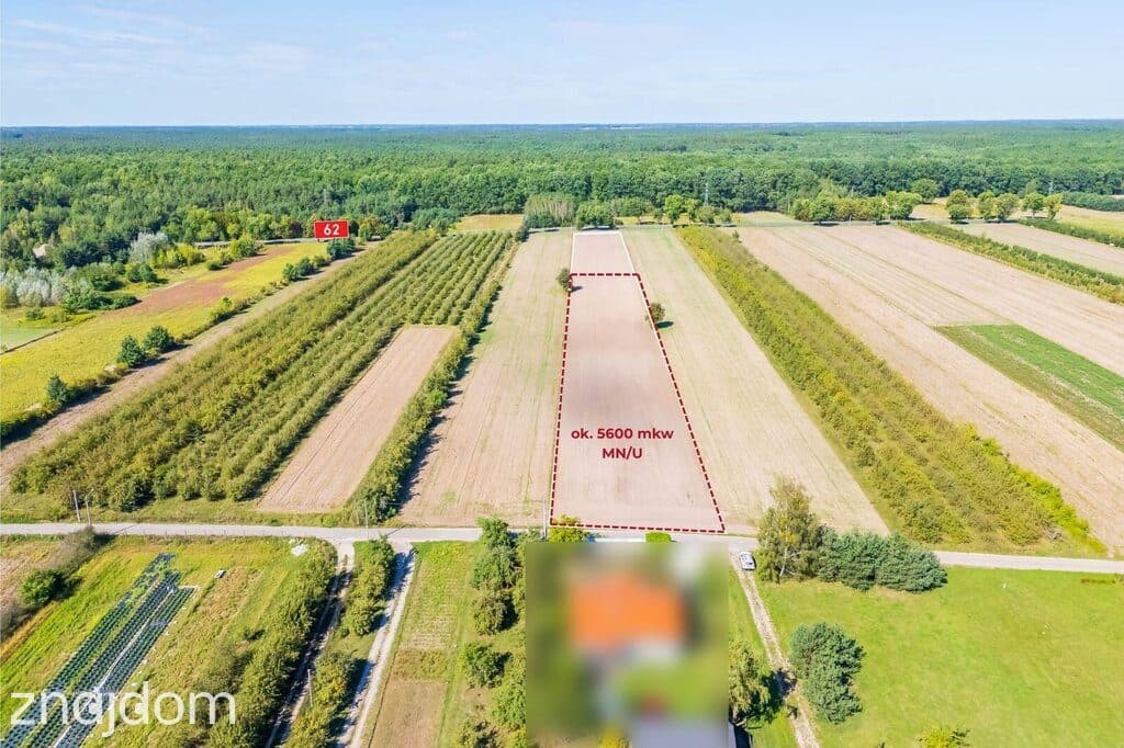 Teren pod inwestycję deweloperską lub usługi MN/U