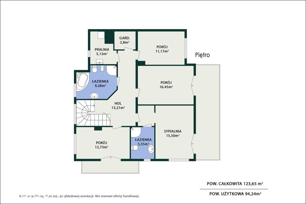 250 m² dom z zielonym ogrodem w Walendowie - zdjęcie 6