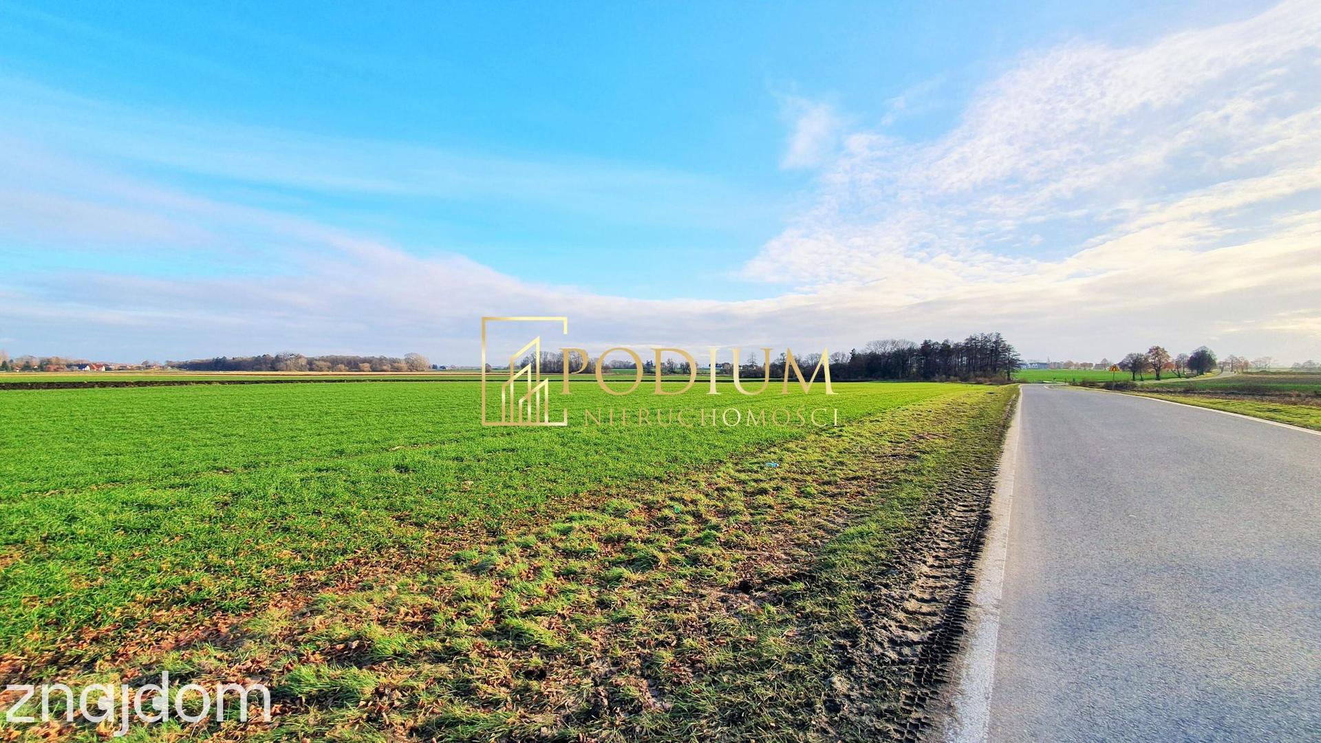 Atrakcyjna działka inwestycyjna 0,46 ha Kobierzyce