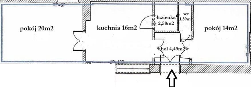 Bochnia centrum- mieszkanie w kamienicy 58mkw - zdjęcie 6