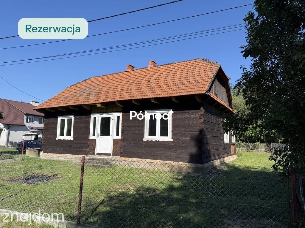 DOM Z PEŁNYCH BALI DREWNIANYCH | BUCZKÓW, GM. RZEZAWA | 9,30 AR