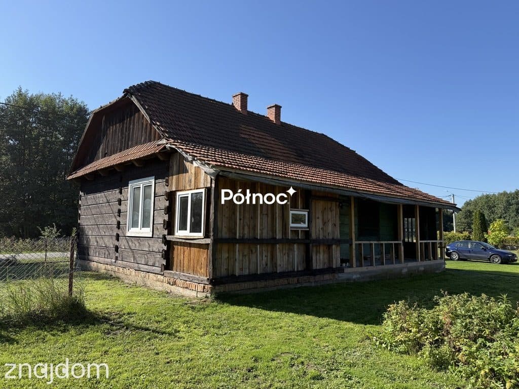 DOM Z PEŁNYCH BALI DREWNIANYCH | BUCZKÓW, GM. RZEZAWA | 9,30 AR - zdjęcie 3