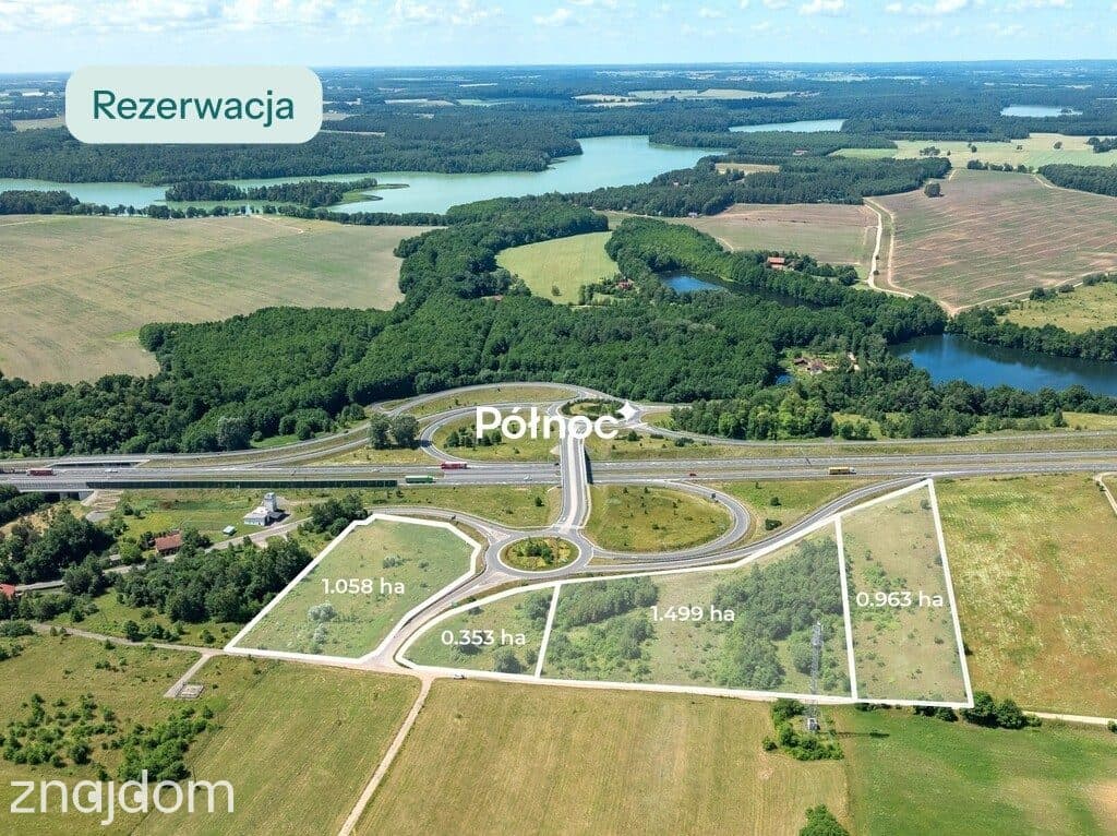 Działka komercyjna 4 HA