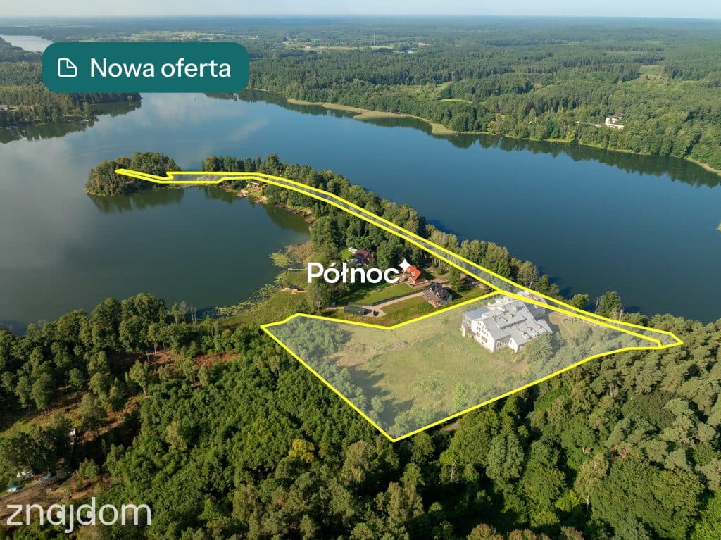 Obiekt hotelowy nad jeziorem Kalwa