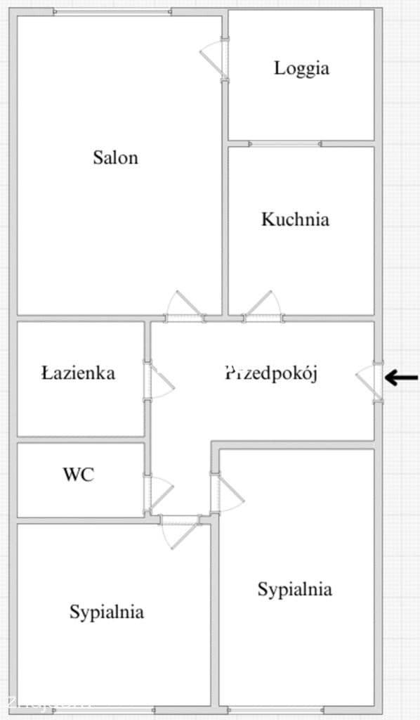 3 pokoje | 61 m² | Tarchomin | loggia | piwnica - zdjęcie 4