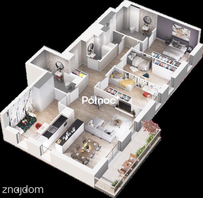 Apartament 5 pokoi, Bemowo - zdjęcie 3