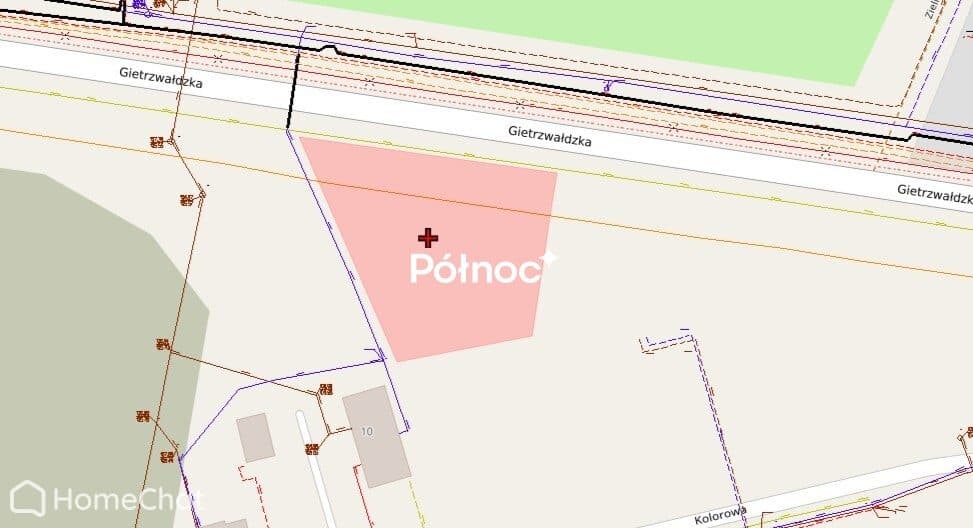 Na sprzedaż: działka budowlana 1447 m² w Bartągu
