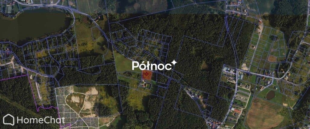 Działka z WZ pod Olsztynem w środku lasu