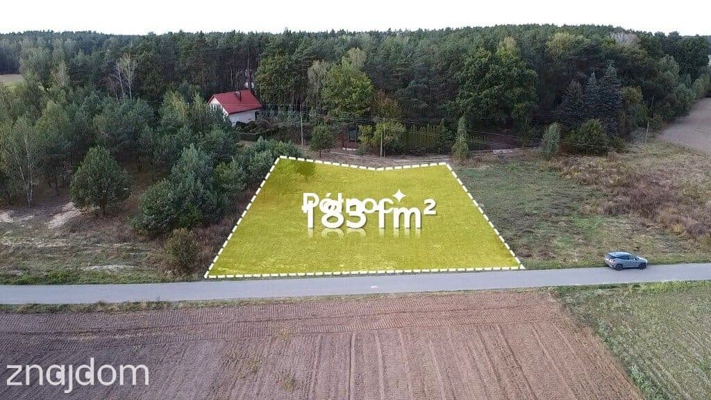 Działka 1831 m² k. Zalewu Zegrzyńskiego