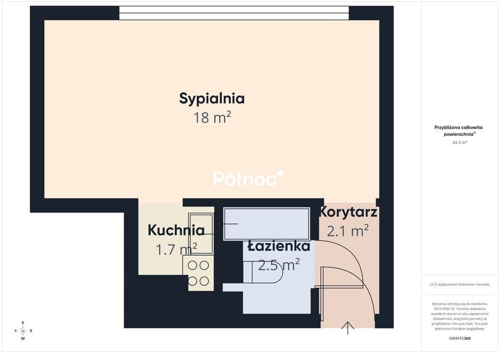 Kawalerka 24,5 m² | Jagiellońska | Dw. Wileński - zdjęcie 6