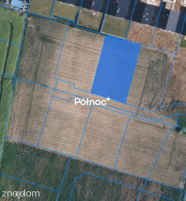 Działka budowlana 1000 m² – Tyniec Mały – 595 zł/m