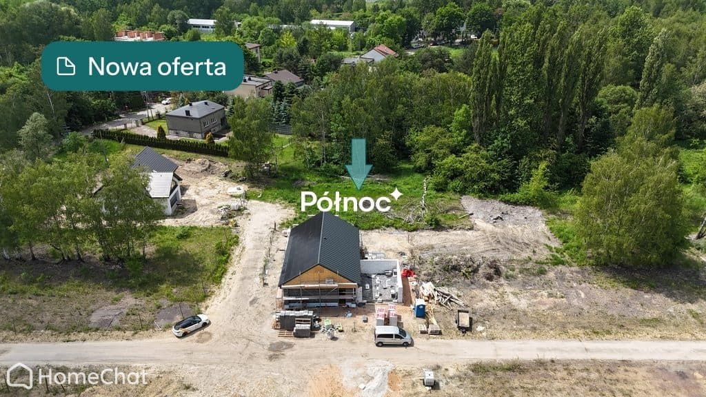 Działka 769m2 z projektem i PnB - Łagisza