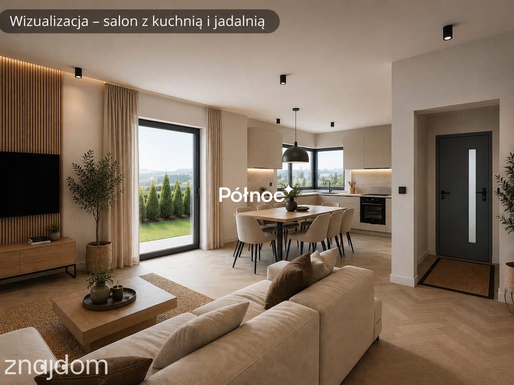 Dom parterowy 100 m²  z widokiem na góry - zdjęcie 9