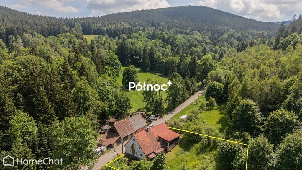 Sudecka chata w górach Sienna Stronie Śląskie