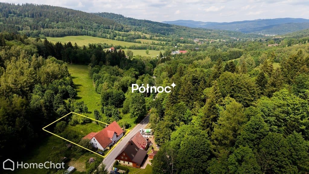 Sudecka chata w górach Sienna Stronie Śląskie