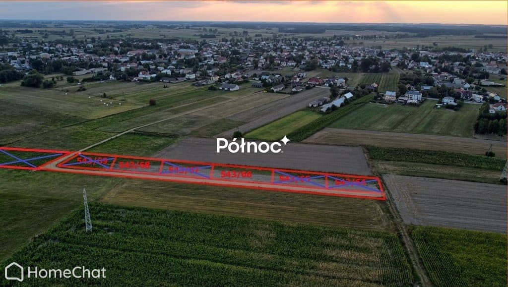 Działka rolno- budowlana, 1011 m2 Knyszyn