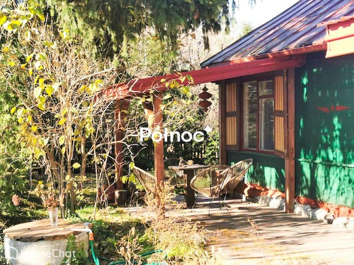 Drewniany dom z sauną | Starorzecze Bugu