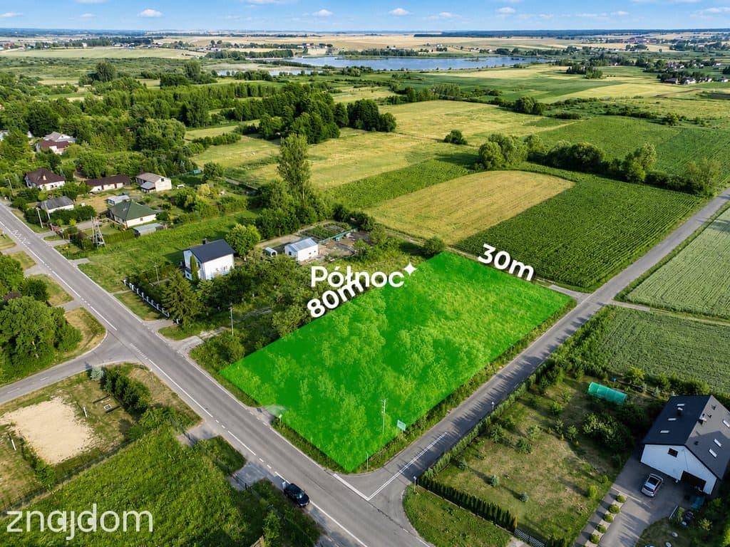 Działka budowlana o powierzchni 2400 m2- Żółtańce - zdjęcie 2