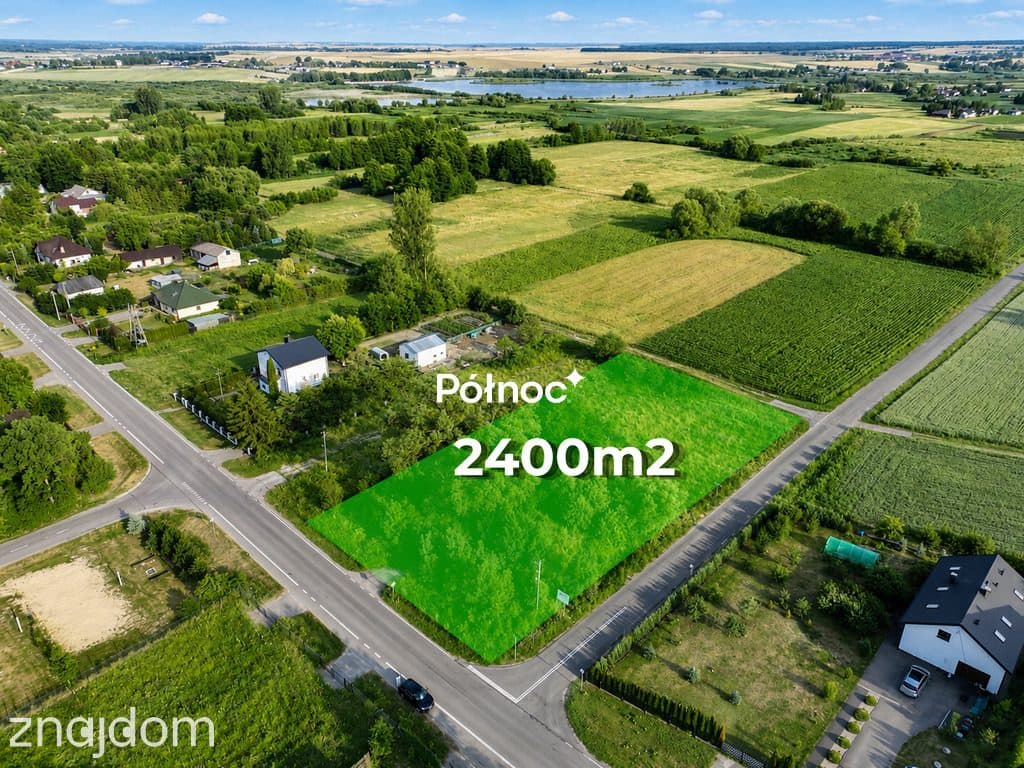 Działka budowlana o powierzchni 2400 m2- Żółtańce - zdjęcie 3