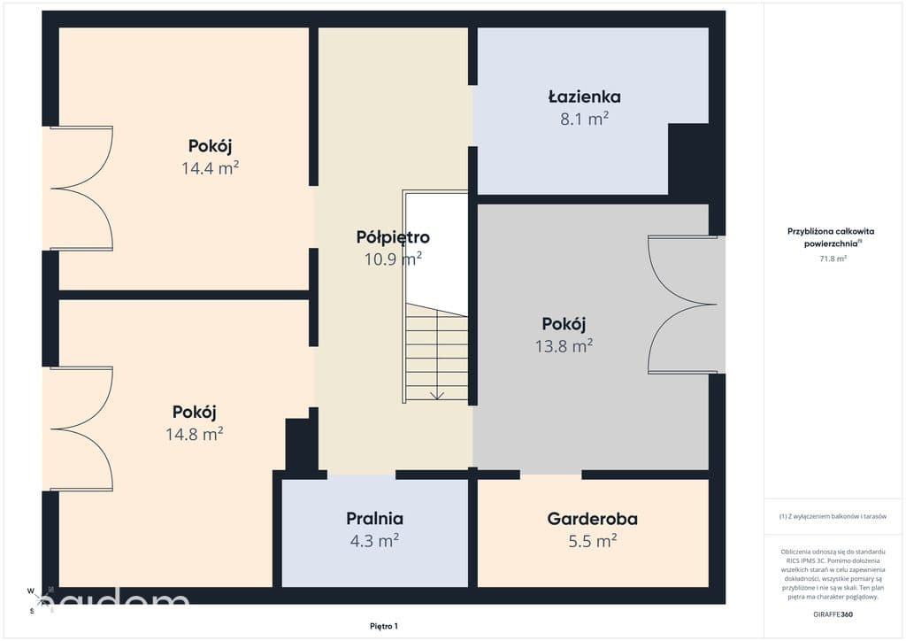 Nowy dom z garażem | 140 m² | 880 m² - zdjęcie 14