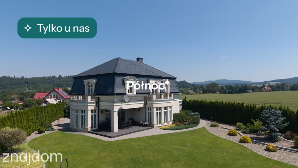 Piękny współczesny dworek Kotlina Kłodzka