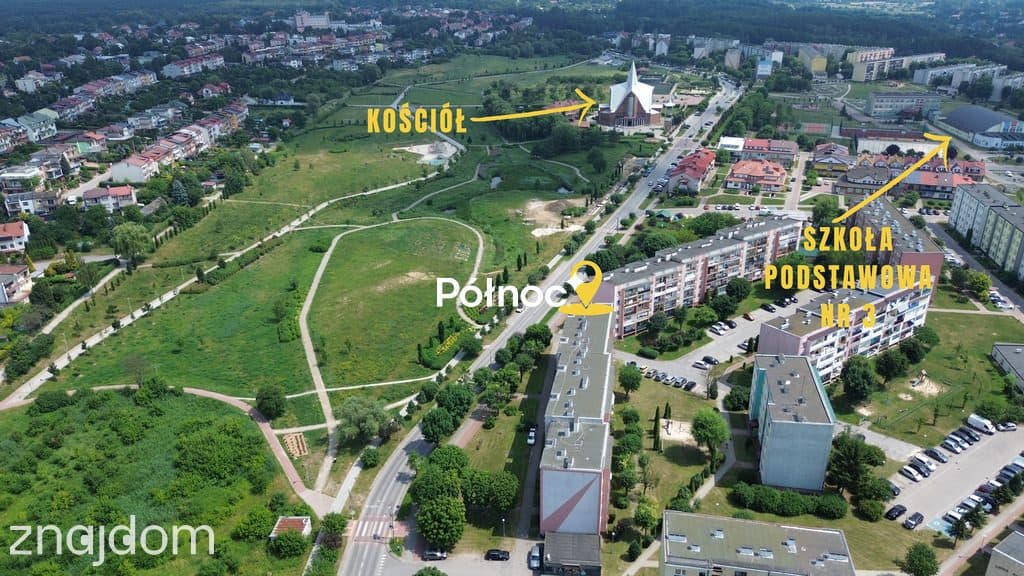 Staszów | 3 pokoje | 60,75 m² | 2 piętro | Balkon - zdjęcie 8