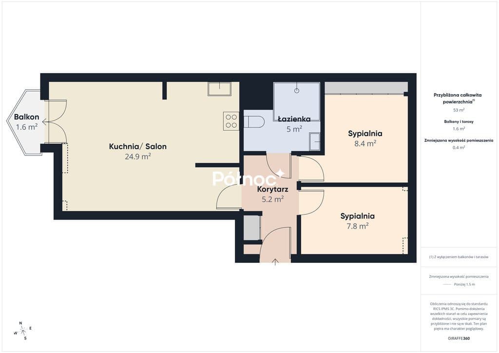 3-pokojowe mieszkanie | 54 m² | Wojszyce - zdjęcie 16