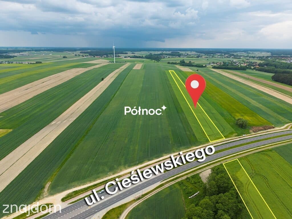 Działka inwestycyjna– ul. Cieślewskiego - zdjęcie 2