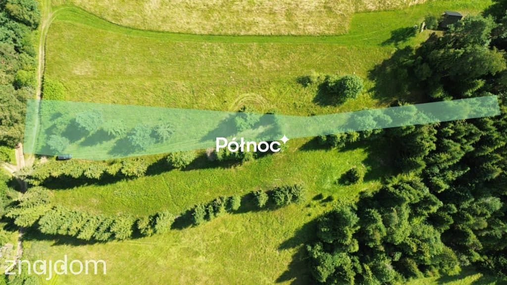Działka rolno-leśna Łopuszna